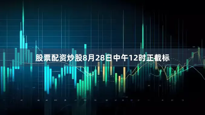 股票配资炒股8月28日中午12时正截标